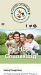 Mobile Screenshot of cy-hopecounseling.org
